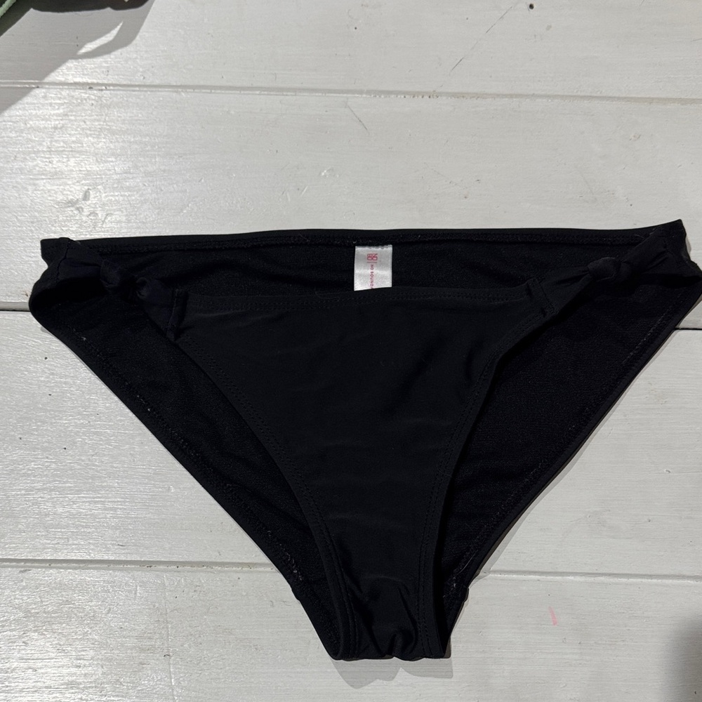 No Boundaries Black Bikini Bottoms